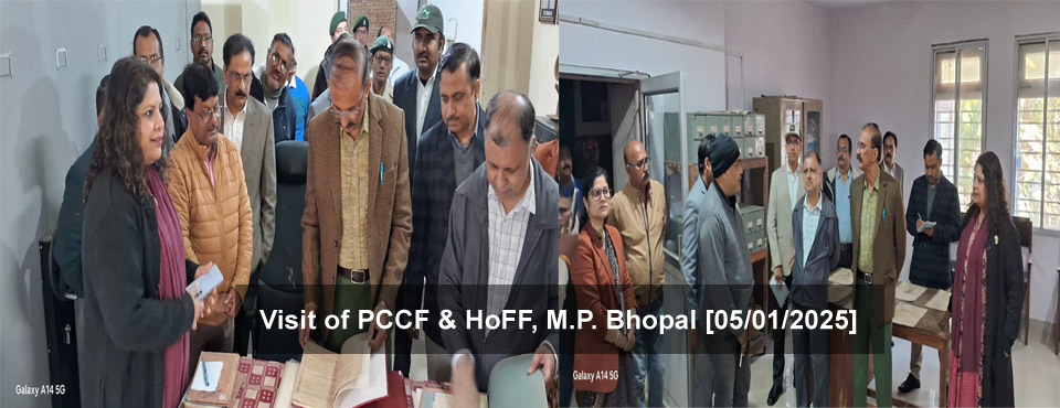 Visit of PCCF & HoFF, M.P. Bhopal [05/01/2025]